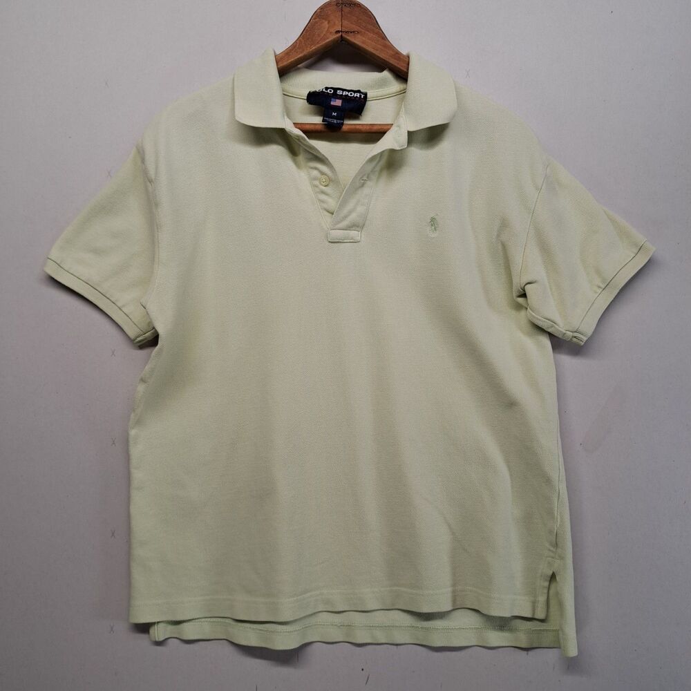 Polo Sport Ralph Lauren Medium Polo Shirt Womens M Pique Short Sleeve Y2K VTG